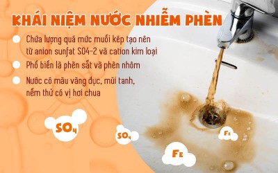 Xử lý nước nhiễm phèn